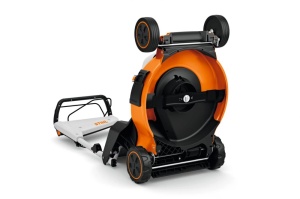 Maşină de tuns iarba pe acumulator STIHL RMA 253.3 T, autopropulsata, latime taiere 51 cm, cos colector 55 L (WA220111415) - Img 5