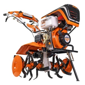 Motosăpătoare RURIS 651KSD, 6 CP, roți cauciuc 4.00-8, rariță, roți metalice 400 fără manicot - Img 4