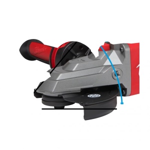 Polizor unghiular Milwaukee M18 FUEL™ M18 FSAGF125XB-0X 125 mm cu cap plat, frânare și comutator culisant - Img 4