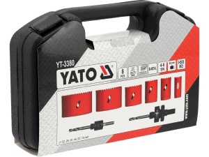 SET CAROTE PENTRU ELECTRICIENI, YATO YT-3380, 8 BUC, 22-73MM - Img 7