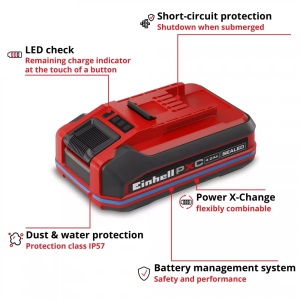 Acumulator Einhell 18V 4,0Ah SEALED PXC Plus A1 4511627 - Img 4