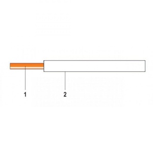 Cablu conductor electric cupru FY 2.5 mmp H07V-U, rola 100m - Img 2