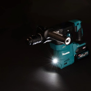 Ciocan rotopercutor Makita XGT, SDS-PLUS, 3,9 J, livrat cu 2 acumulatori 40Vmax, 4.0Ah, HR009GM201 - Img 4