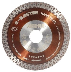 Disc pt. plăci dure, porțelan dur, plăci ceramice BIHUI Super Premium 115x22.2 mm - BIHUI-DCDA115 - Img 4
