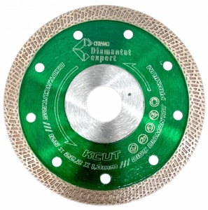 Disc pt. porțelan dur, ceramică dură și plăci dure DiamantatExpert KCUT Premium 125x22.2 mm - DXDY.KCUT.125
