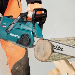 Fierastrau cu lant Makita XGT, 40 cm, 80TXL 0.325”, Toolless, livrat cu acumulator 40Vmax 5.0Ah (UC016GT101)