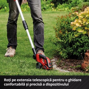 Foarfecă pe acumulator pentru tuns iarbă si gard viu, Einhell GE-CG 18/100 Li T-Solo 3410310 - Img 3