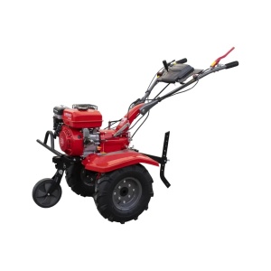 Motocultor Rotakt Titan RO110RV benzina 8.5CP, roti de cauciuc 5.00-8, freze (cu kit de prindere capota dar FARA capota decorativa) - Img 2