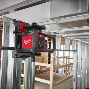 Nivelă laser verde rotativă MILWAUKEE M18 RLOHVG300-501C orizontală și verticală M18™ 300 m cu ONE-KEY™ - Img 11