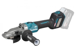 Polizor unghiular cu cap plat Makita XGT 40Vmax, 125mm, livrat fara acumulator (GA055GZ)