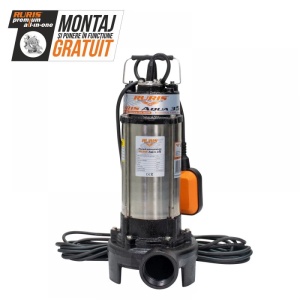 Pompă submersibilă RURIS Aqua 35, 1300 W, 12 m, cu tocator - Img 2