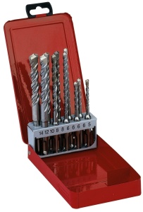 Set 7 burghie SDS Plus pentru beton și zidărie Milwaukee 4932352339