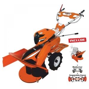 Utilaj multifunctional RURIS 7800CRT + roti cauciuc 4.00-8 + sistem de cosit CRT 570 7 CP (78002019)