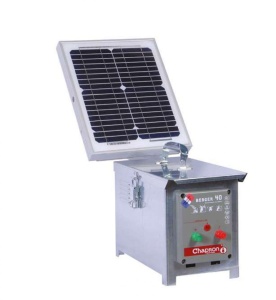 Aparat gard electric Berger 40 Solaire, panou solar 10W, 12V, 3J, Chapron, animale domestice si salbatice