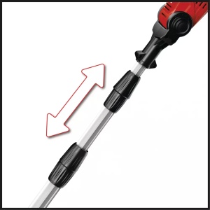 Ferastrau telescopic pentru crengi (emondor), pe acumulator 18V, 3.76m/s, Einhell GE-LC 18 Li T-Solo 3410810 - Img 10