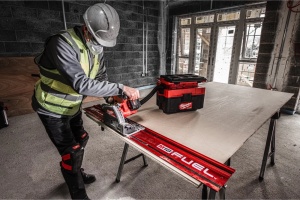 Fierăstrău circular MILWAUKEE M18 FPS55-552P 55 mm pentru lemn și plastic cu șină de ghidare M18 FUEL™ - Img 11