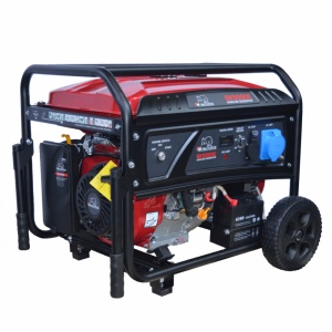 Generator curent Bisonte SK5000E, putere max. 4,8 kW, 230V, AVR, motor benzina