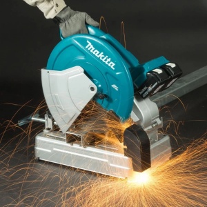 Masina de debitat metal Makita DLW140Z LXT 2x18V, 355 mm, fara acumulatori - Img 2