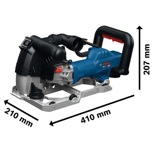 Mașină de frezat caneluri în zidărie Bosch GNF 20-40 Professional, 2000 W, 150 mm, cu valiză, 06016C5100 - Img 2