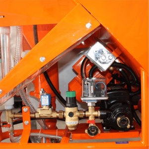 Masina de tencuit Bisonte PCS-K4 trifazica 400V debit material 6-40 l /min - Img 6
