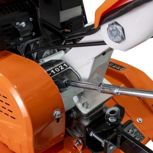 Motosapa RURIS 7500 ACC3, 7 CP, roti cauciuc 4.00-8, rarita, plug, dispozitiv cartofi, acccesoriu tractat, cultivator multifunctional, roti metal - Img 9