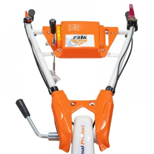 Motosăpătoare 8.5CP RURIS 731K, roți cauciuc 5.00-8, rariță ajustabilă, roți metalice 350 fără manicot - Img 4