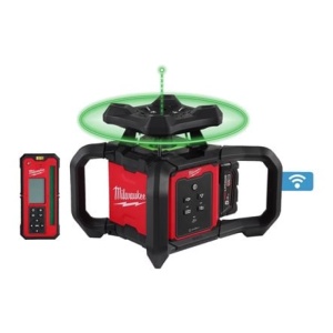 Nivelă laser verde rotativă MILWAUKEE M18 RLOHVG300-501C orizontală și verticală M18™ 300 m cu ONE-KEY™