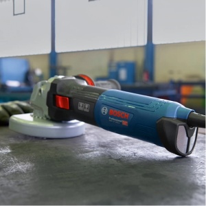 Polizor unghiular Bosch GWS 17-125 S, turatie reglabila, 1700 W, 125 mm - Img 2