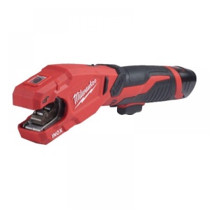 Tăietor de țevi din oțel inoxidabil Milwaukee M12 PCSS-202C M12™ RAPTOR™, cu doi acumulatori 12V 2 Ah - Img 2