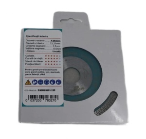 Disc pt. ceramiică dură, porțelan dur și gresie dură DiamantatExpert Super Premium 125x22.2 mm - DXDH.3901.125 - Img 2
