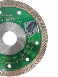Disc pt. porțelan dur, ceramică și plăci dure DiamantatExpert KCUT Premium 115x22.2 mm - DXDY.KCUT.115 - Img 3