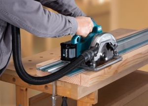 Fierastrau circular de mana Makita XGT 40Vmax,190 mm, fara acumulatori HS004GZ01 - Img 3