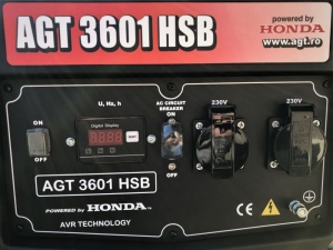 Generator de curent monofazat AGT 3601 HSB TTL 3.0 kVA - Img 2