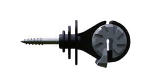 Izolator cu blocator pentru gard electric Chapron
