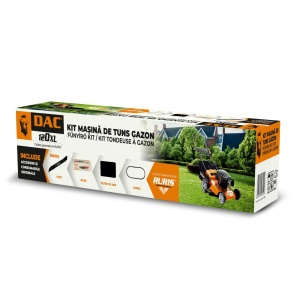 Kit masina de tuns gazon DAC 120XL (cutit, curea, filtru aer, bujie, kit surub)