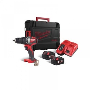 Masina de gaurit cu percutie cu acumulator, model M18BLPD2-502X, 82Nm Milwaukee 4933464517