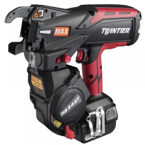 Mașină de legat fier-beton MAX RB443T, Ø20-44 mm, acumulator 5.0 Ah , diametru sarma 1.0 mm (RB94017)