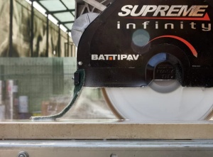 Mașină de tăiat plăci de marmură mari BATTIPAV SUPREME 320S cu laser și roți 320cm, 2.2kW - Battipav-83201/T380S1 - Img 5