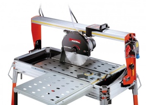 Mașină de tăiat plăci, materiale de construcții BATTIPAV SUPREME PRIME 150 cu laser și roți 150cm, 2.2kW - Battipav-91501 - Img 2