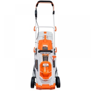 Masina de tuns gazon pe Acumulator RURIS RXI 3744e power alfa up {contine 2 acumulatori 2400e x-charge} - Img 9