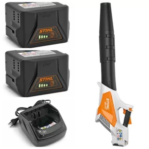 Motosuflanta STIHL BGA 57 Set 2x acumulator AK 20 si incarcator AL 101 ( 45232000016 )