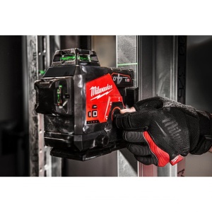 Nivelă laser MILWAUKEE M12 3PLKIT-401P M12™ verde 360° cu 3 planuri - Img 6