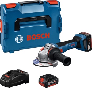 Polizor unghiular Bosch PRO GWS cu acumulator 18V-11 S, 1100 W, 125 mm (06019N4002)