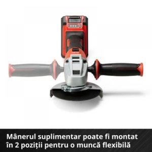 Polizor unghiular fara fir Einhell Professional AXXIO 18/125 Q 4431151 - Img 3