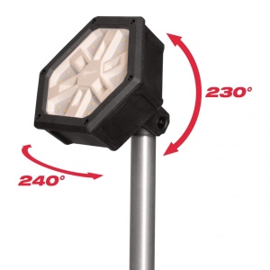 Proiector turn cu LED 18V, 2.800 lumeni MILWAUKEE M18 SAL2-502B - Img 3