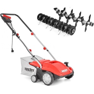 Scarificator si aerator electric HECHT 1420, 2 in 1, putere motor 1500 W, sac colectare 40 l, latime lucru 32 cm (HECHT14202IN1)