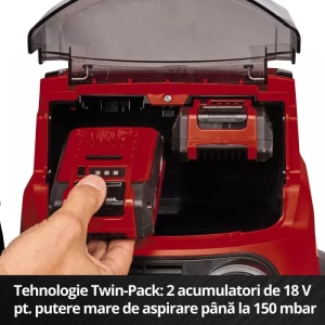 Aspirator fara fir umed/uscat Einhell TP-VC 36/30 S Auto-Solo 2347143 - Img 5