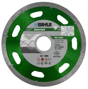 Disc subțire pt. porțelan, plăci ceramice BIHUI Super Premium 125x22.2 mm -DCDS125