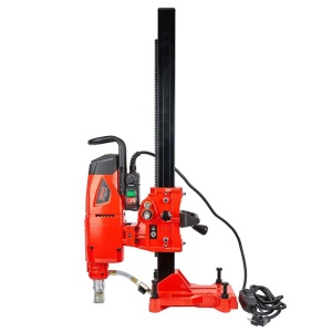 Masina de carotat HEAVY DRILL DK-300 ax filet exterior 1 1/4 si interior 1/2 Dmax-300mm gaurire umeda 100-310rpm 3500W cu stand ENERGO - Img 4