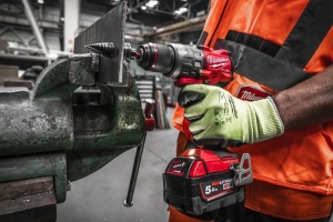 Mașină de găurit cu percuție Milwaukee M18 FPD3-502X FUEL cuplu de 158 Nm 2 acumulatori M18 B5 1 încărcător M12-18FC - Img 3